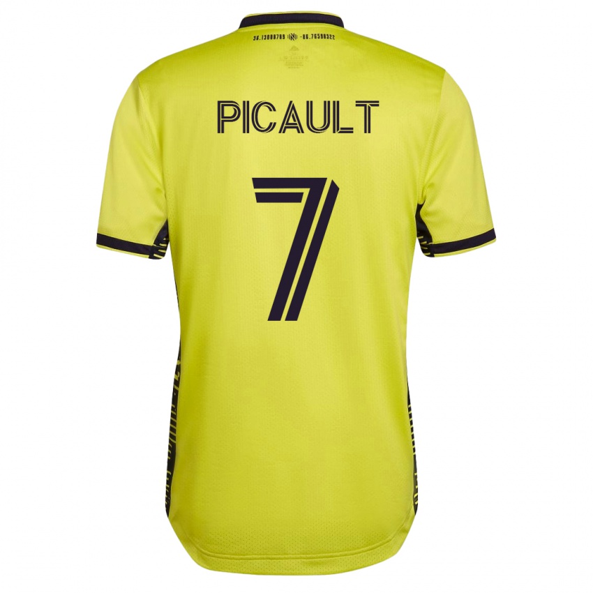 Mænd Fafà Picault #7 Gul Hjemmebane Spillertrøjer 2023/24 Trøje T-Shirt
