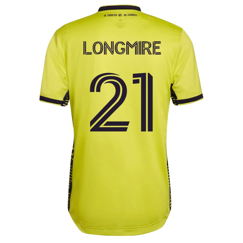 Mænd Ahmed Longmire #21 Gul Hjemmebane Spillertrøjer 2023/24 Trøje T-Shirt