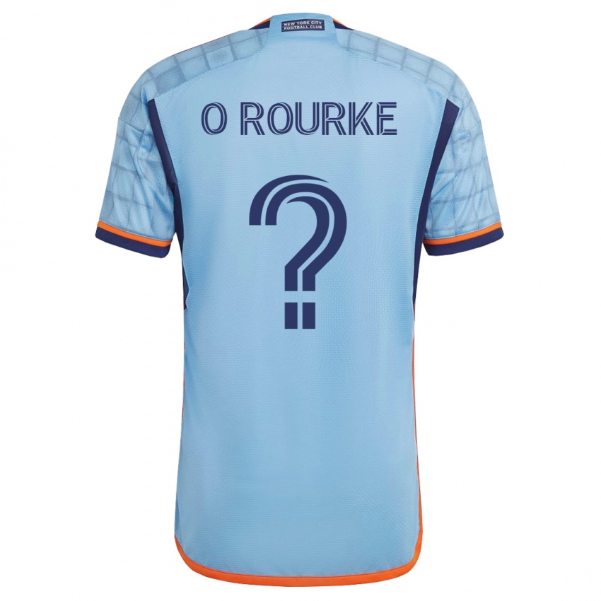 Mænd Thomas O'rourke #0 Blå Hjemmebane Spillertrøjer 2023/24 Trøje T-Shirt