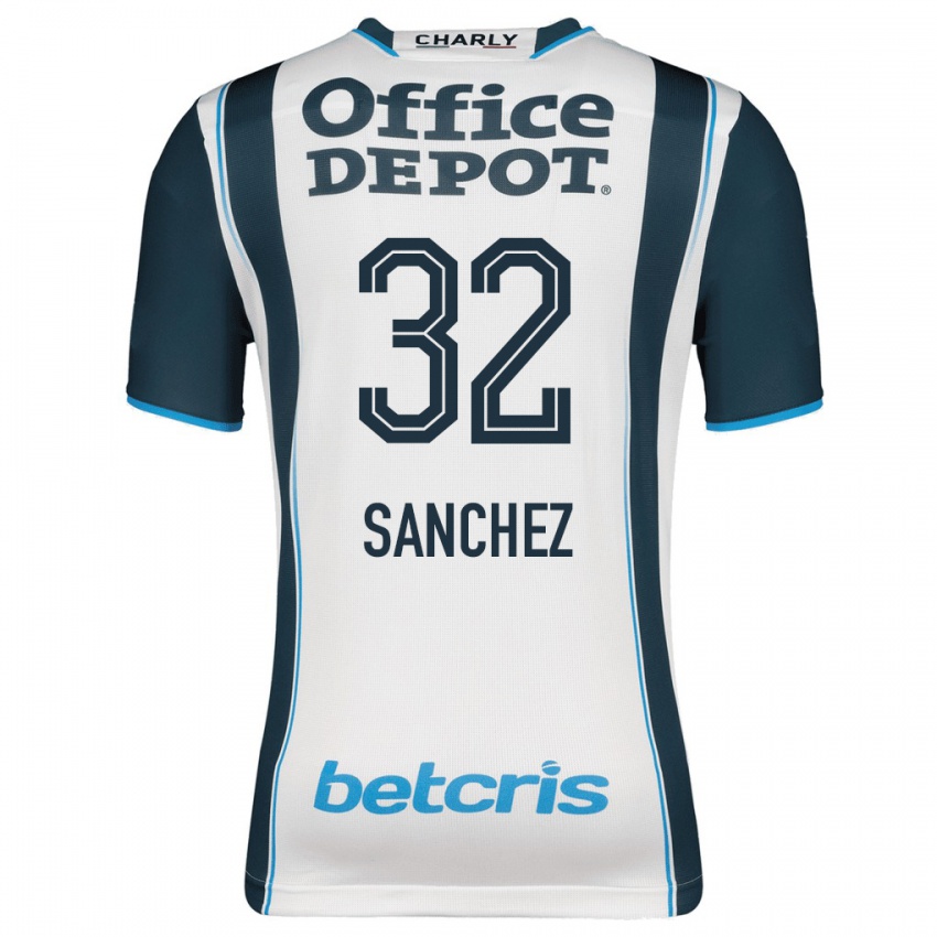 Mænd Luis Sanchez #32 Flåde Hjemmebane Spillertrøjer 2023/24 Trøje T-Shirt