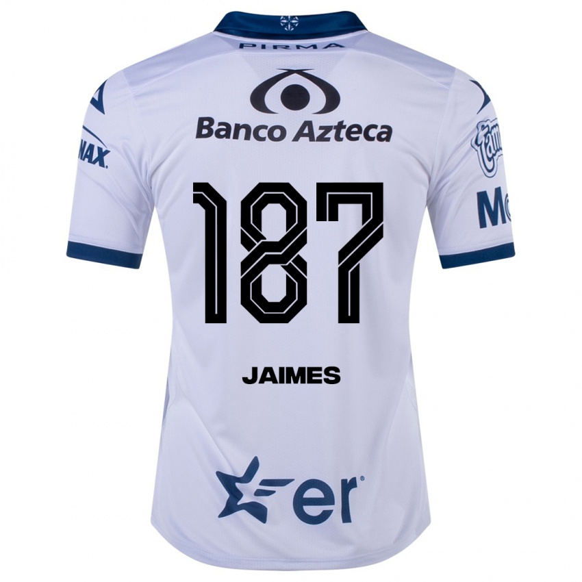 Mænd Tristhan Jaimes #187 Hvid Hjemmebane Spillertrøjer 2023/24 Trøje T-Shirt
