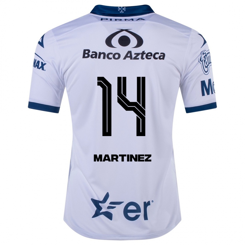 Mænd Samantha Martínez #14 Hvid Hjemmebane Spillertrøjer 2023/24 Trøje T-Shirt