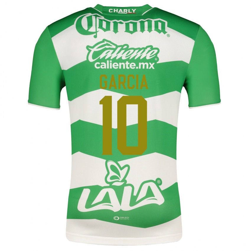 Mænd Daniela Garcia #10 Grøn Hjemmebane Spillertrøjer 2023/24 Trøje T-Shirt