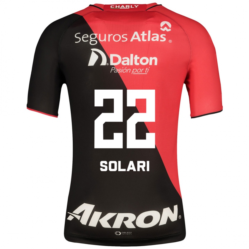 Mænd Augusto Solari #22 Sort Hjemmebane Spillertrøjer 2023/24 Trøje T-Shirt