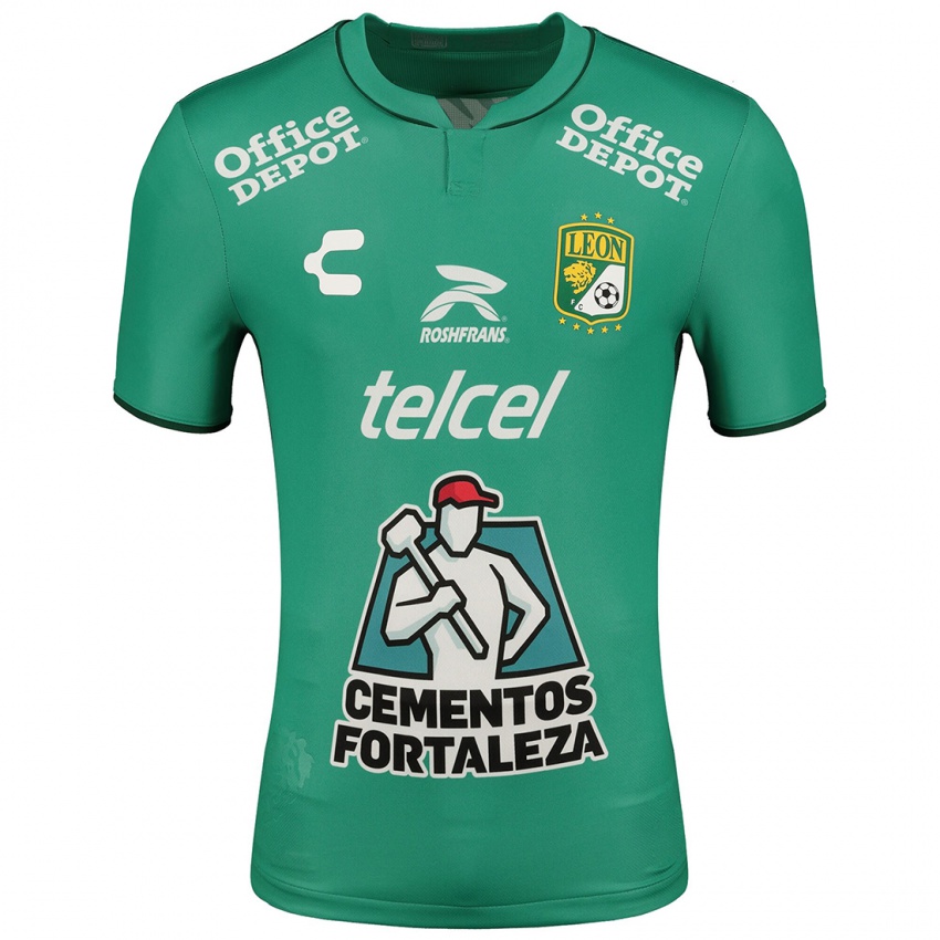 Mænd Sebastián Santos #197 Grøn Hjemmebane Spillertrøjer 2023/24 Trøje T-Shirt