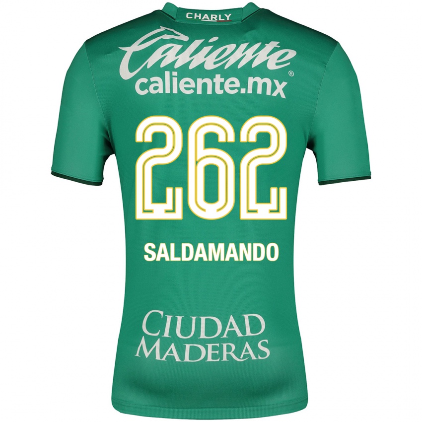 Mænd José Saldamando #262 Grøn Hjemmebane Spillertrøjer 2023/24 Trøje T-Shirt