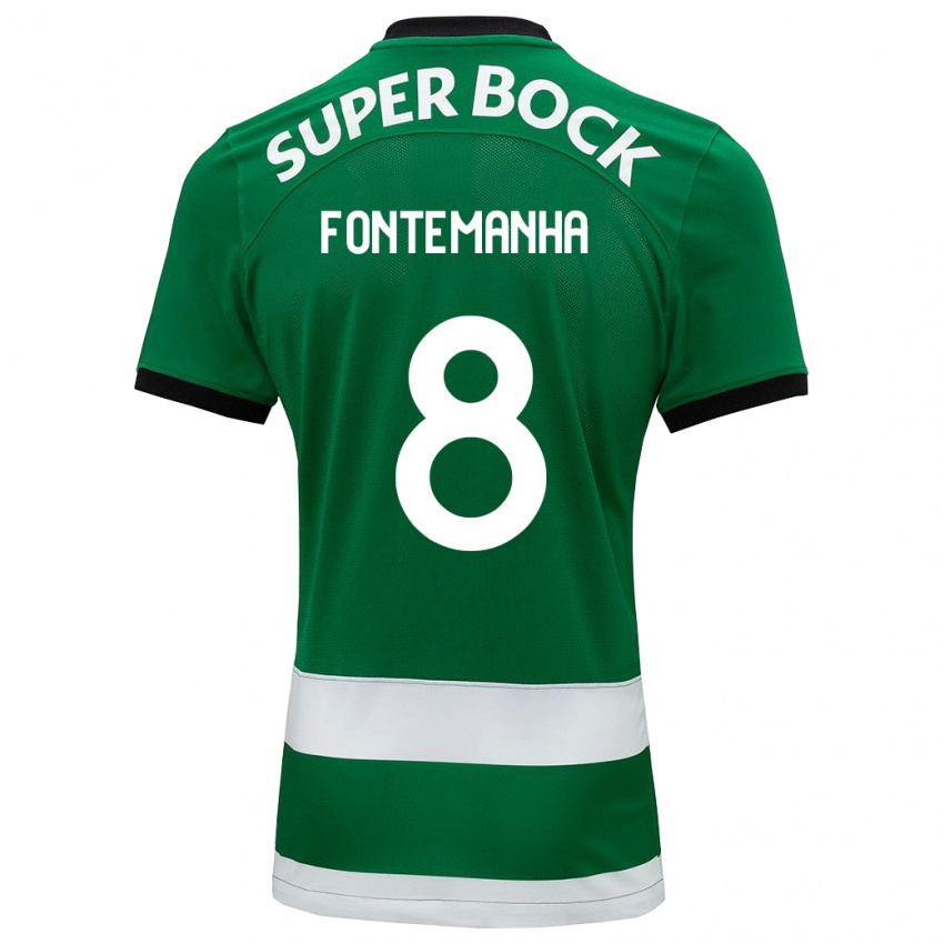 Mænd Rita Fontemanha #8 Grøn Hjemmebane Spillertrøjer 2023/24 Trøje T-Shirt