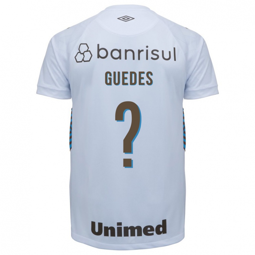 Mænd Guilherme Guedes #0 Hvid Udebane Spillertrøjer 2023/24 Trøje T-Shirt