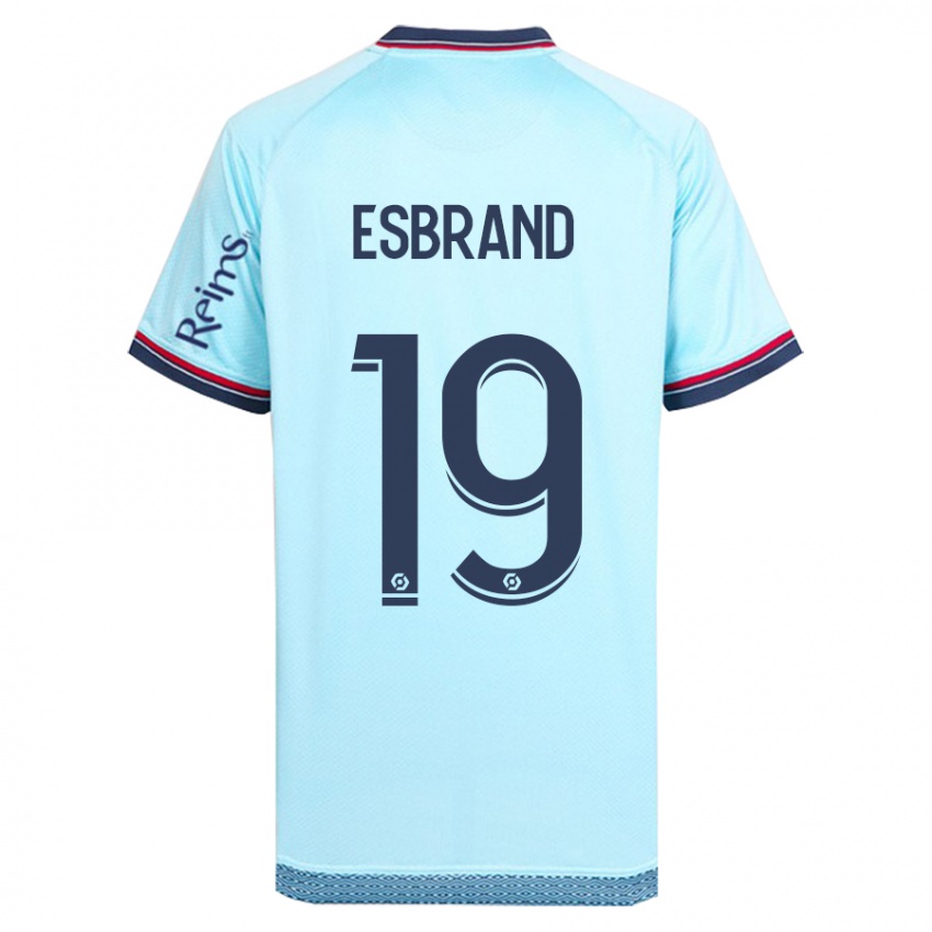 Mænd Josh Wilson-Esbrand #19 Himmelblå Udebane Spillertrøjer 2023/24 Trøje T-Shirt