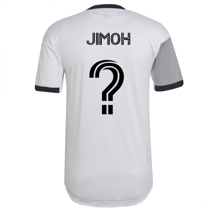 Mænd Shola Jimoh #0 Hvid Udebane Spillertrøjer 2023/24 Trøje T-Shirt