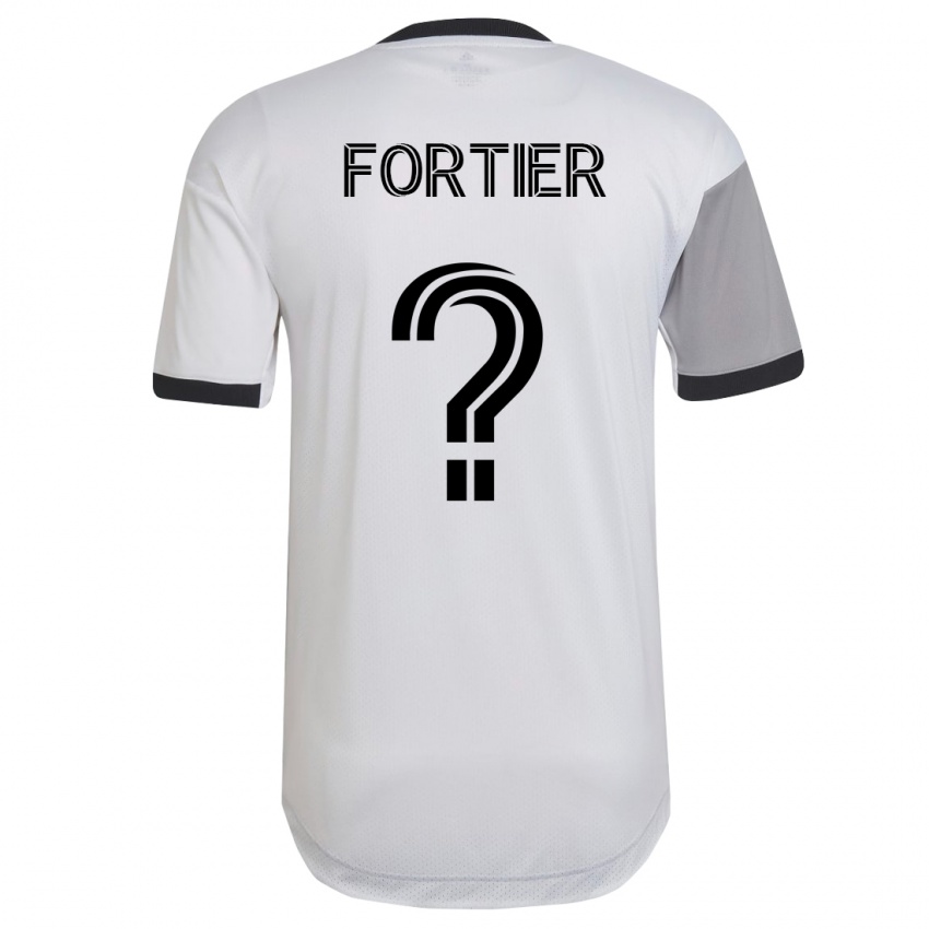 Mænd Tim Fortier #0 Hvid Udebane Spillertrøjer 2023/24 Trøje T-Shirt