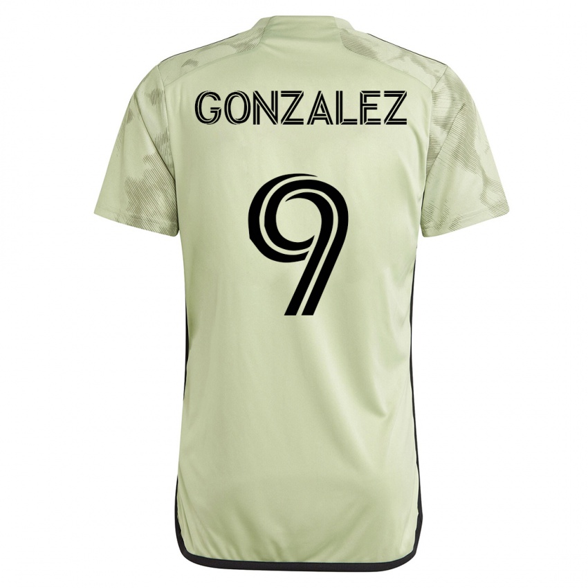 Mænd Mario Gonzalez #9 Grøn Udebane Spillertrøjer 2023/24 Trøje T-Shirt