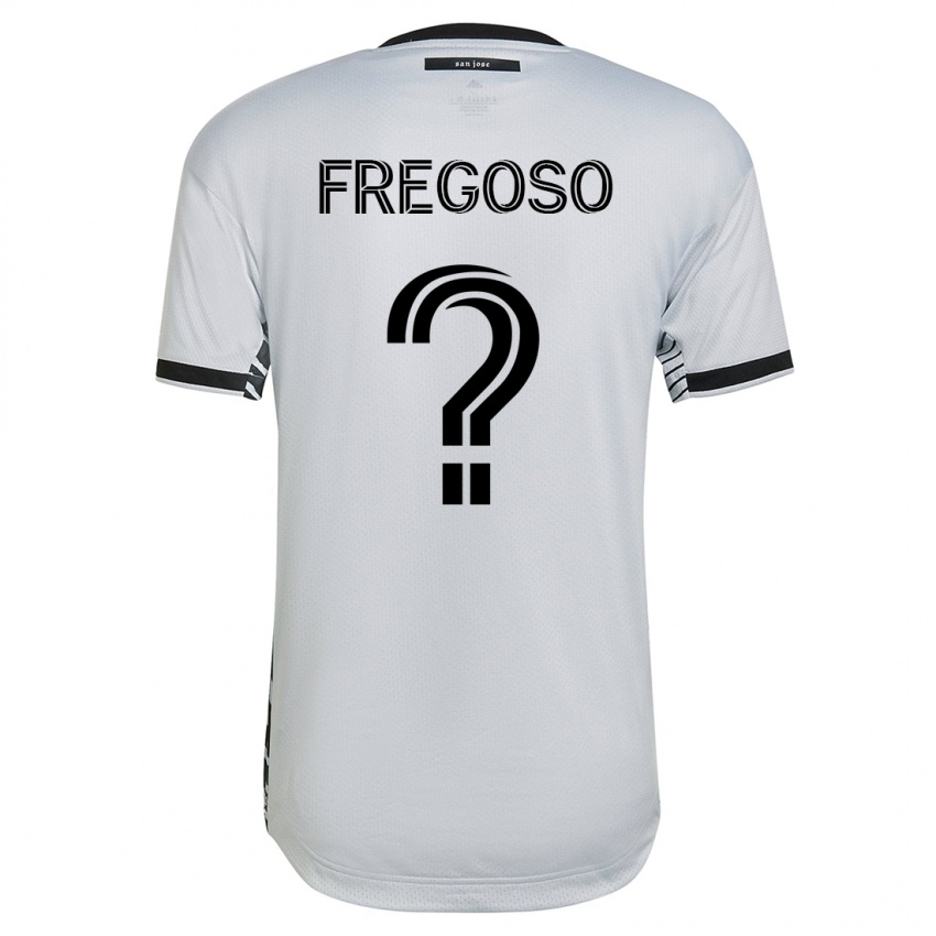 Mænd Daniel Fregoso #0 Hvid Udebane Spillertrøjer 2023/24 Trøje T-Shirt