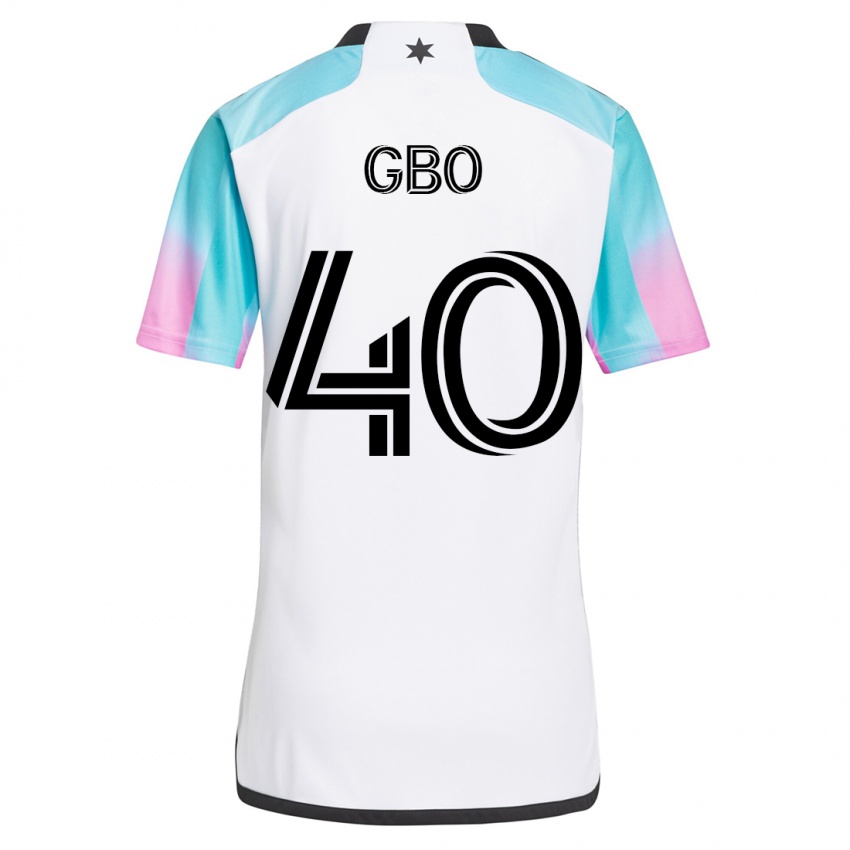 Mænd Cedrik Gbo #40 Hvid Udebane Spillertrøjer 2023/24 Trøje T-Shirt