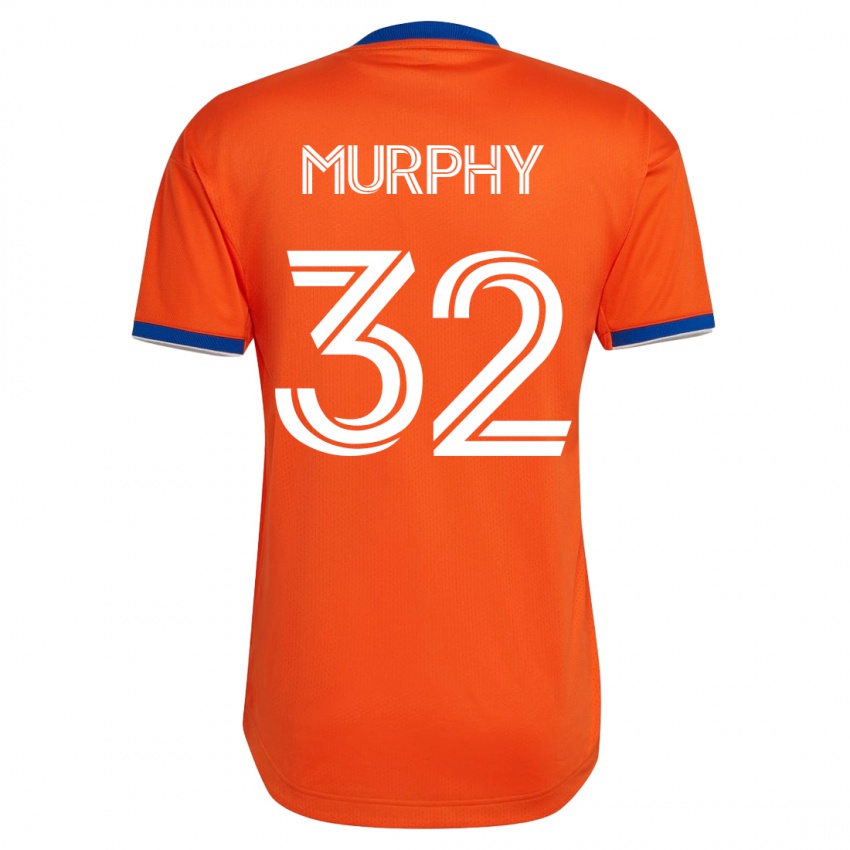 Mænd Ian Murphy #32 Hvid Udebane Spillertrøjer 2023/24 Trøje T-Shirt