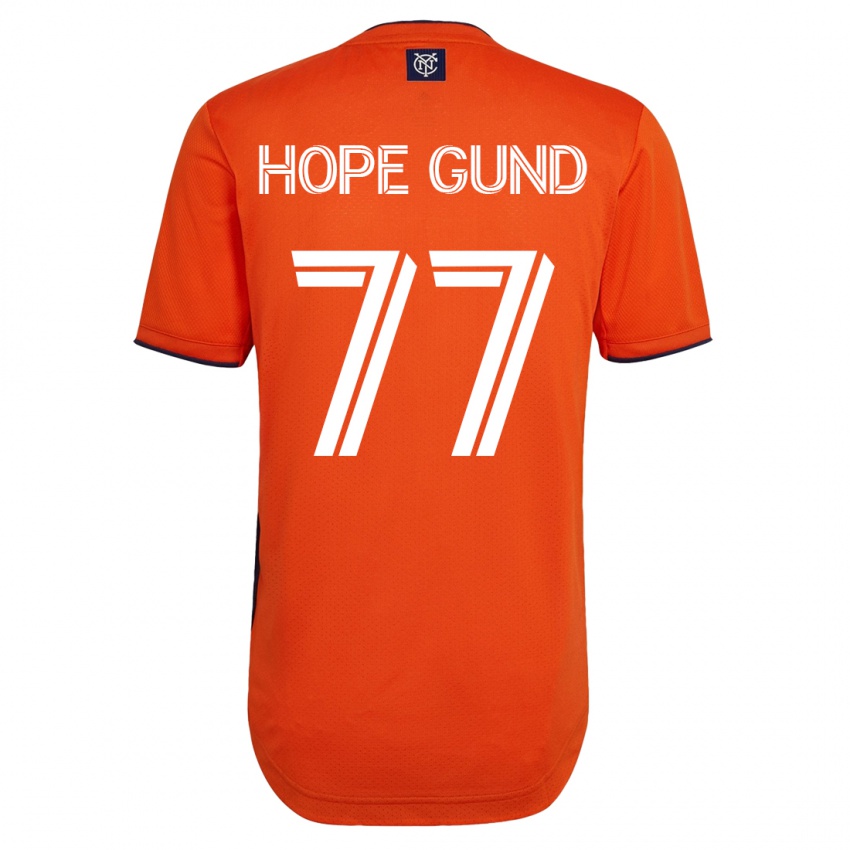 Mænd Rio Hope-Gund #77 Sort Udebane Spillertrøjer 2023/24 Trøje T-Shirt