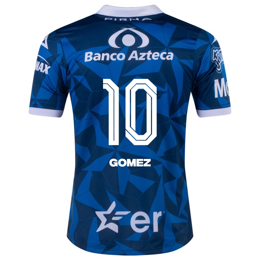Mænd Savianna Gómez #10 Blå Udebane Spillertrøjer 2023/24 Trøje T-Shirt