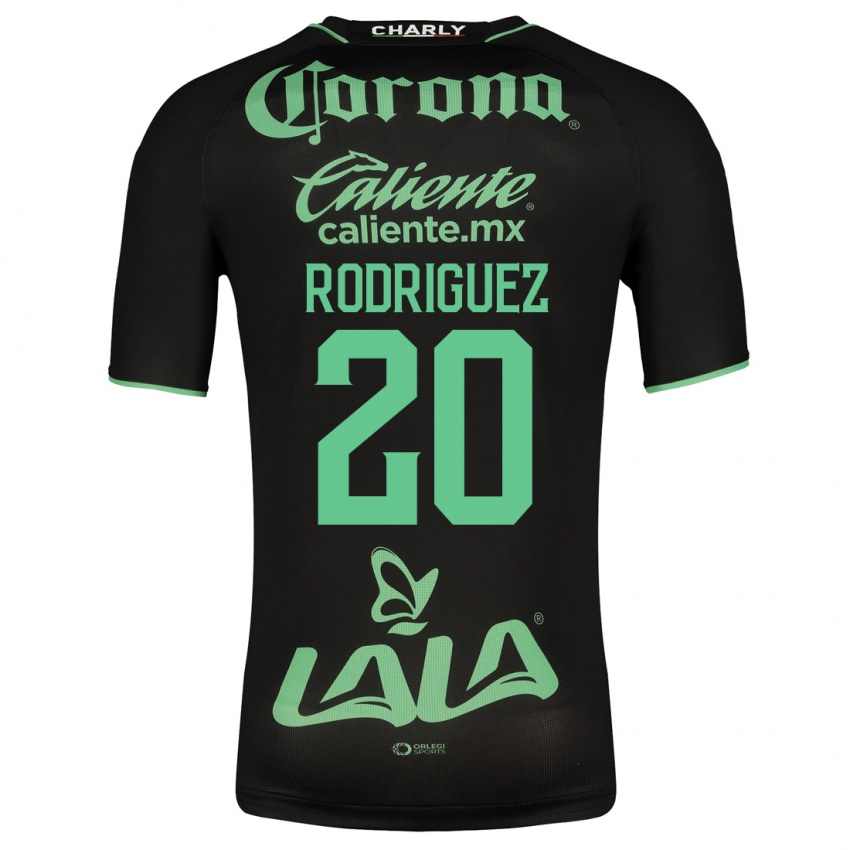 Mænd Hugo Rodriguez #20 Sort Udebane Spillertrøjer 2023/24 Trøje T-Shirt