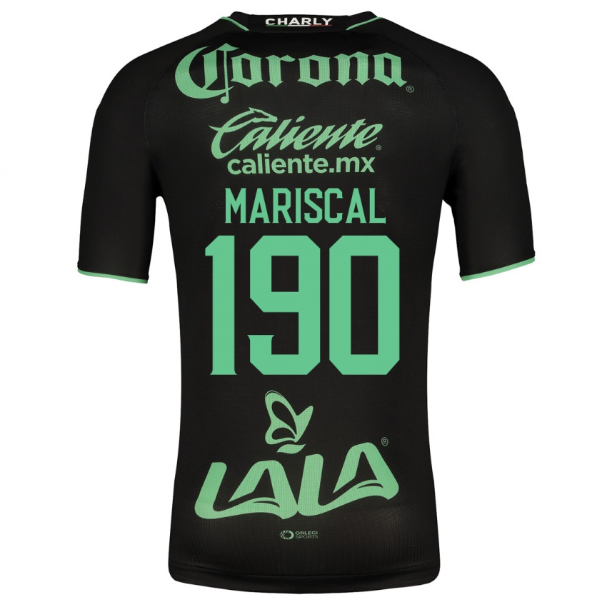 Mænd Salvador Mariscal #190 Sort Udebane Spillertrøjer 2023/24 Trøje T-Shirt