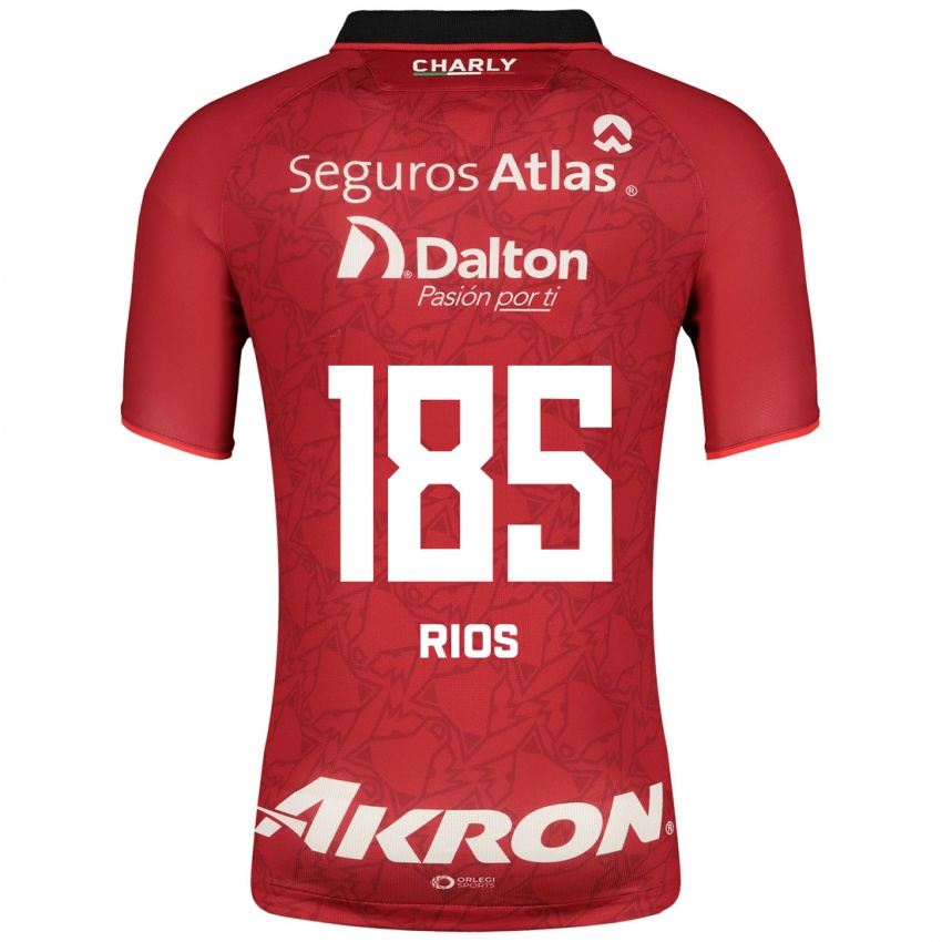 Mænd Víctor Ríos #185 Rød Udebane Spillertrøjer 2023/24 Trøje T-Shirt