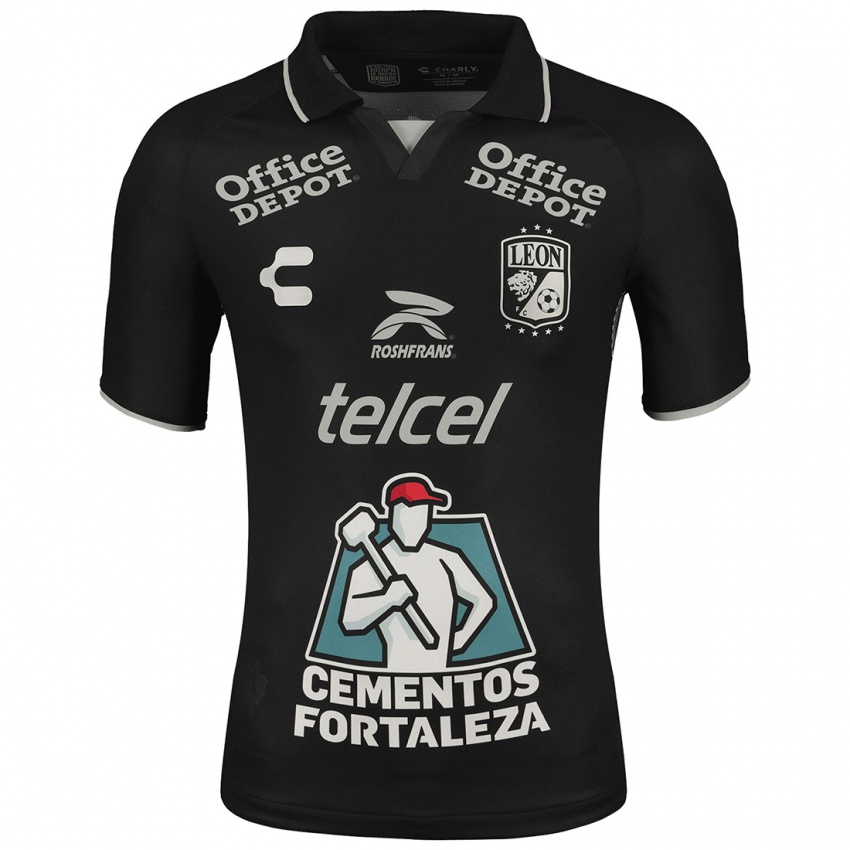Mænd José Salazar #189 Sort Udebane Spillertrøjer 2023/24 Trøje T-Shirt