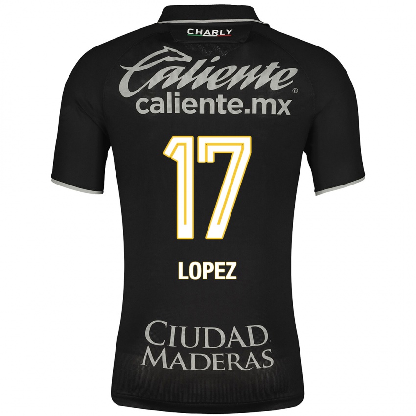 Mænd Nicolás López #17 Sort Udebane Spillertrøjer 2023/24 Trøje T-Shirt