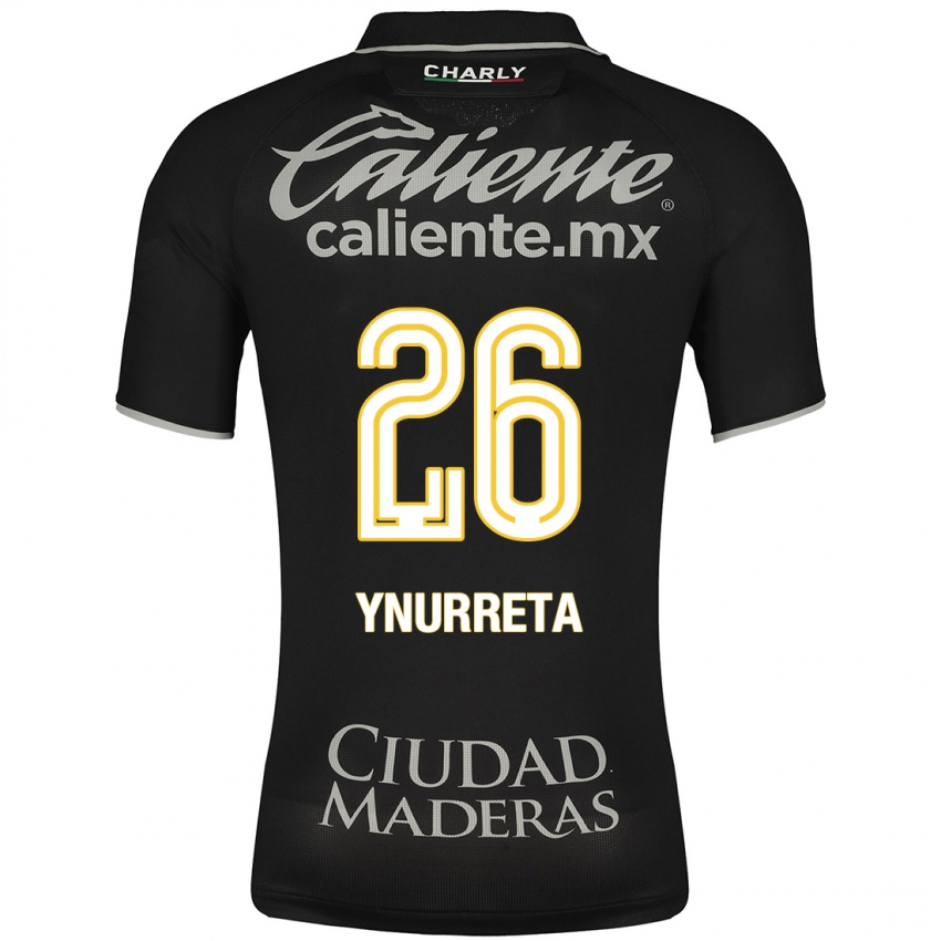 Mænd Alexandra Hernández Ynurreta #26 Sort Udebane Spillertrøjer 2023/24 Trøje T-Shirt
