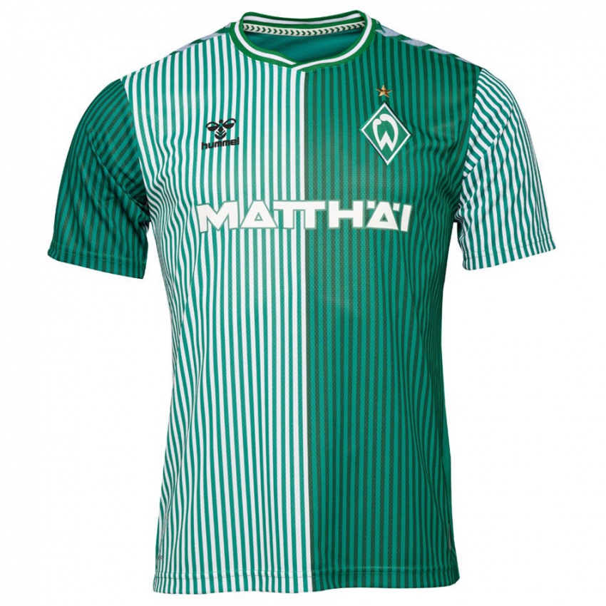 Kvinder Mitchell Weiser #8 Grøn Hjemmebane Spillertrøjer 2023/24 Trøje T-Shirt