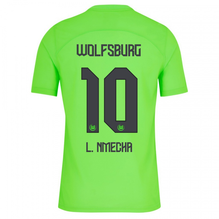 Kvinder Lukas Nmecha #10 Grøn Hjemmebane Spillertrøjer 2023/24 Trøje T-Shirt