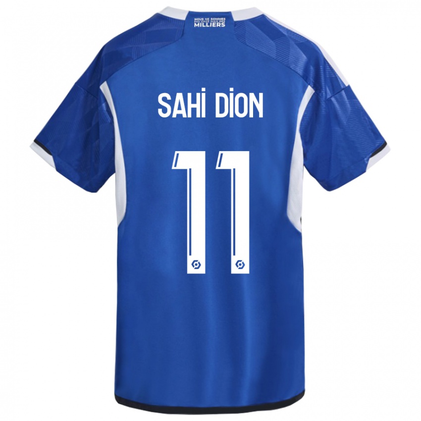 Kvinder Moïse Sahi Dion #11 Blå Hjemmebane Spillertrøjer 2023/24 Trøje T-Shirt