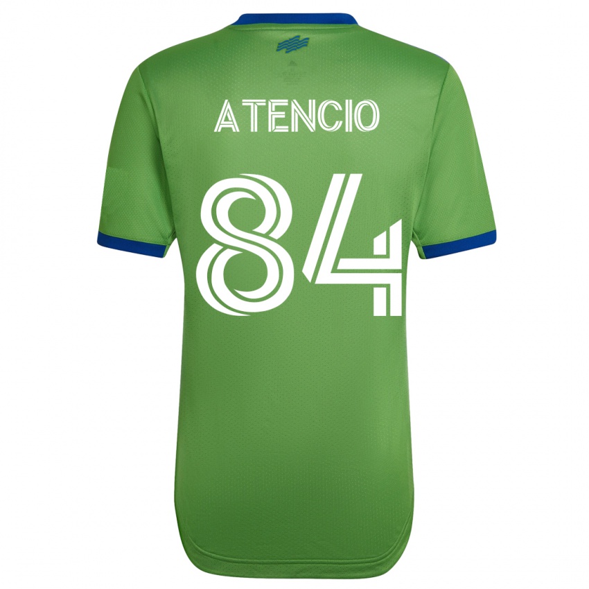 Kvinder Josh Atencio #84 Grøn Hjemmebane Spillertrøjer 2023/24 Trøje T-Shirt