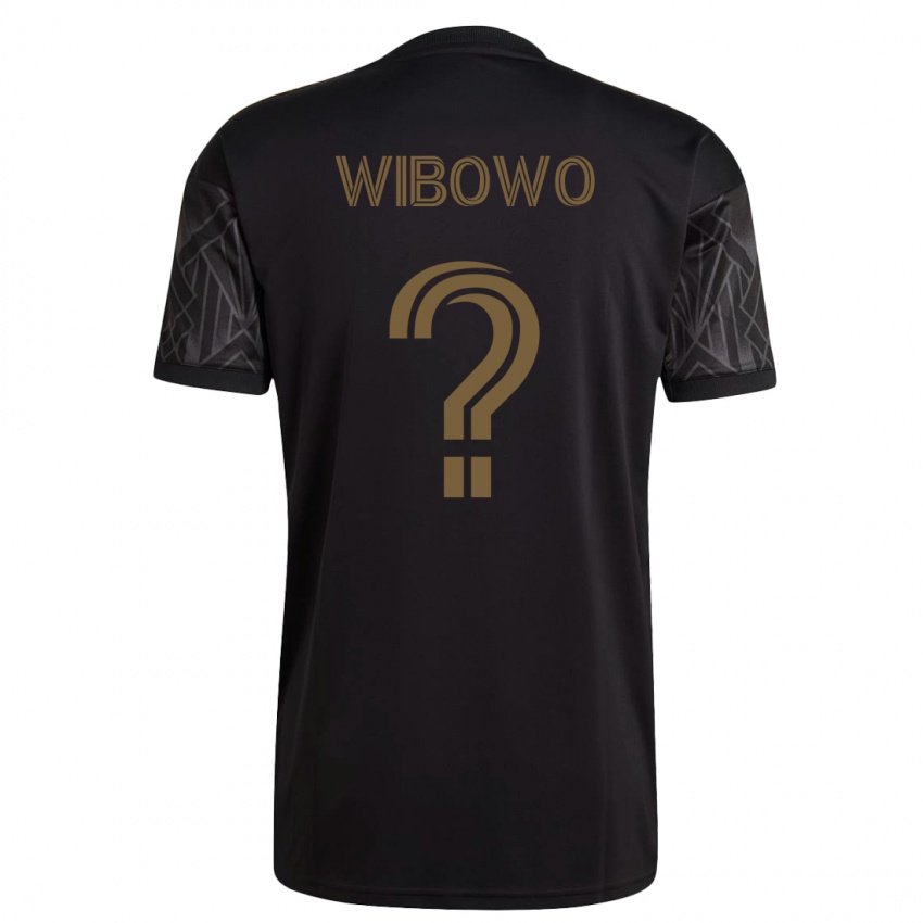 Kvinder Adrian Wibowo #0 Sort Hjemmebane Spillertrøjer 2023/24 Trøje T-Shirt