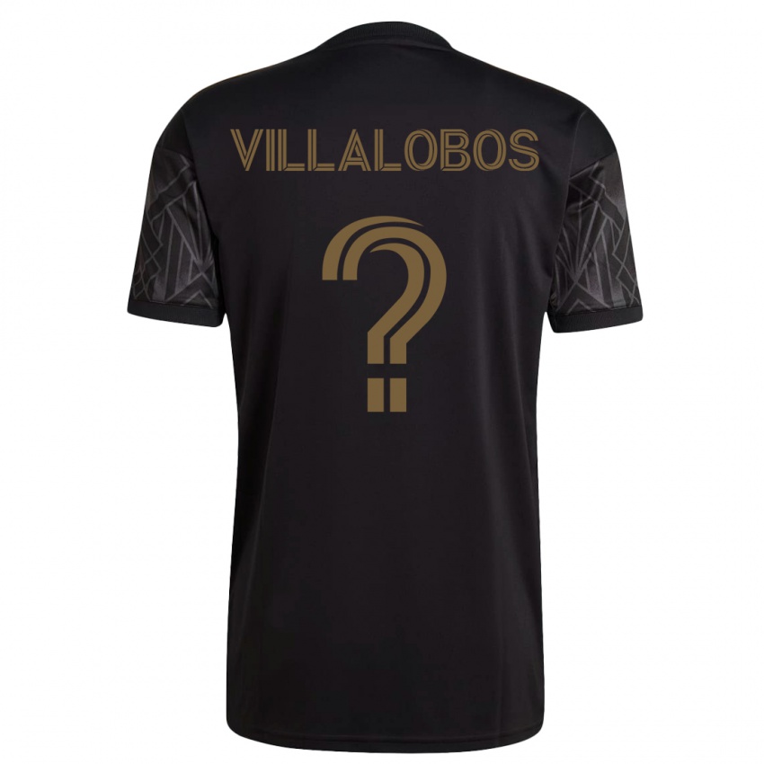 Kvinder Kristian Villalobos #0 Sort Hjemmebane Spillertrøjer 2023/24 Trøje T-Shirt