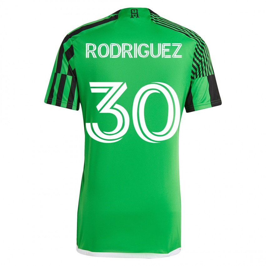 Kvinder Memo Rodríguez #30 Grøn Sort Hjemmebane Spillertrøjer 2023/24 Trøje T-Shirt