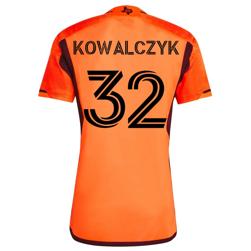 Kvinder Sebastian Kowalczyk #32 Appelsin Hjemmebane Spillertrøjer 2023/24 Trøje T-Shirt