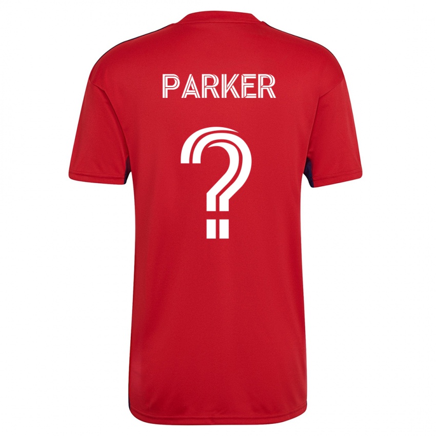 Kvinder Isaiah Parker #0 Rød Hjemmebane Spillertrøjer 2023/24 Trøje T-Shirt