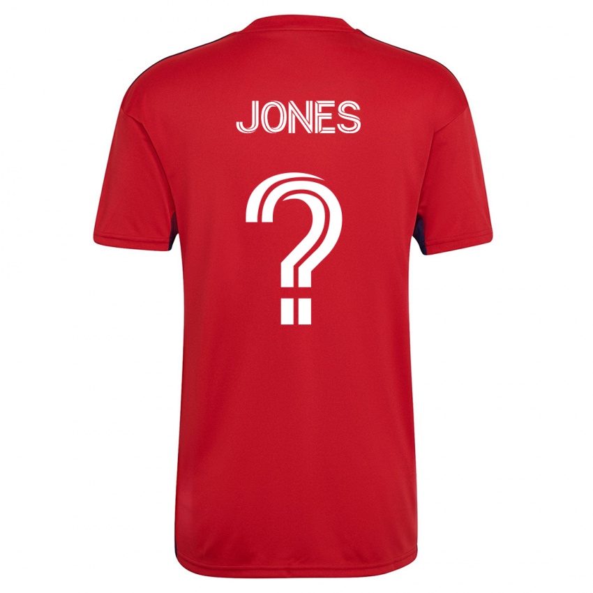 Kvinder Jordan Jones #0 Rød Hjemmebane Spillertrøjer 2023/24 Trøje T-Shirt