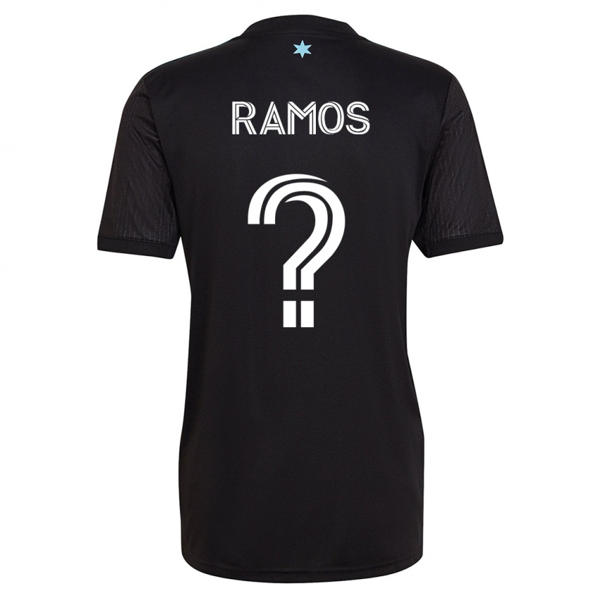Kvinder Jason Ramos #0 Sort Hjemmebane Spillertrøjer 2023/24 Trøje T-Shirt