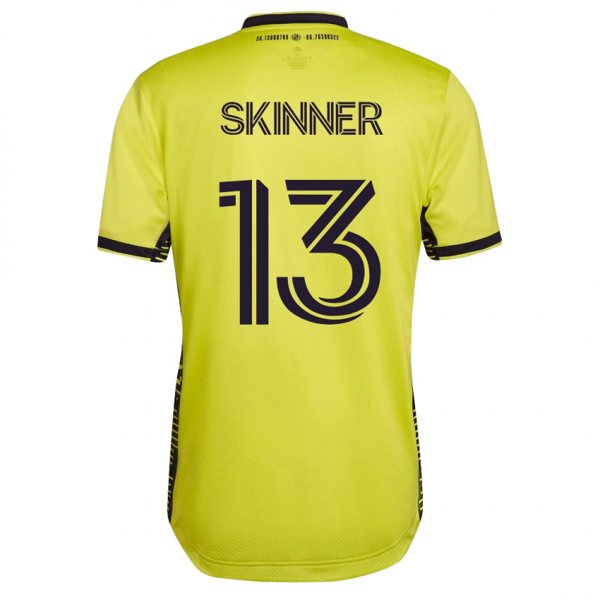 Kvinder Joey Skinner #13 Gul Hjemmebane Spillertrøjer 2023/24 Trøje T-Shirt