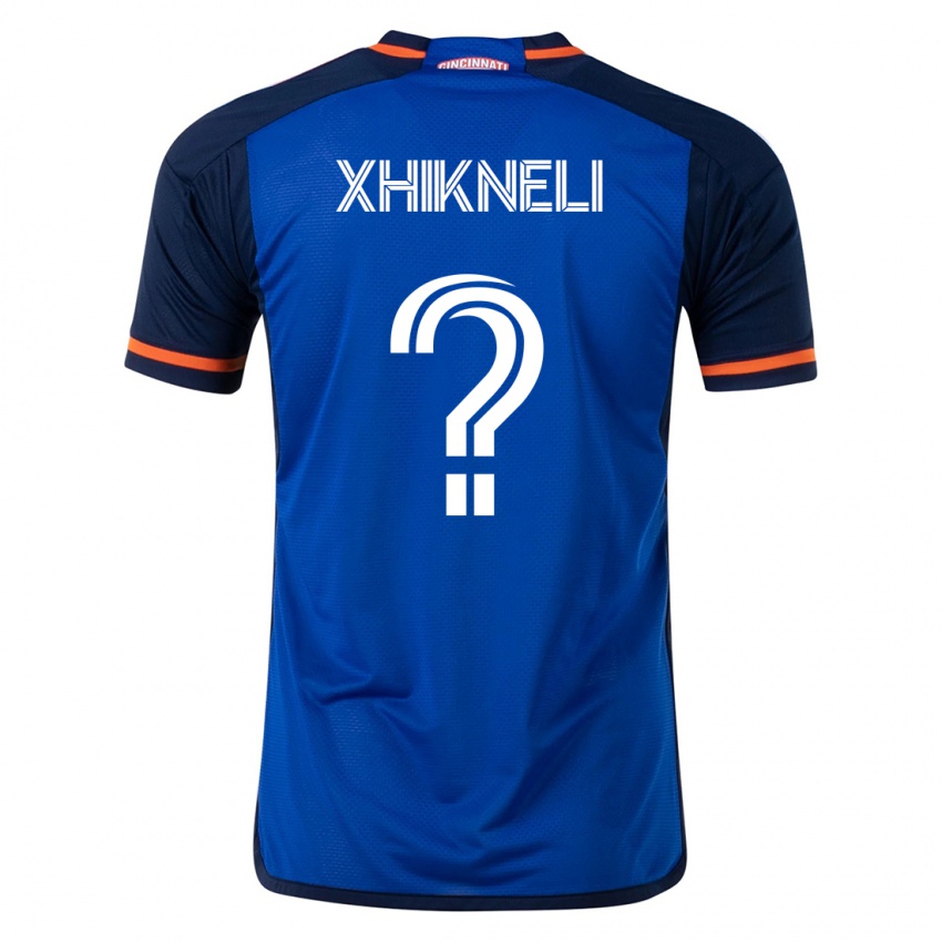 Kvinder Diego Xhikneli #0 Blå Hjemmebane Spillertrøjer 2023/24 Trøje T-Shirt