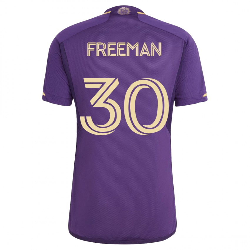 Kvinder Alex Freeman #30 Viol Hjemmebane Spillertrøjer 2023/24 Trøje T-Shirt