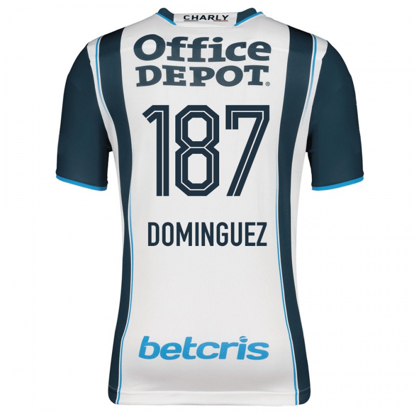 Kvinder Alexéi Domínguez #187 Flåde Hjemmebane Spillertrøjer 2023/24 Trøje T-Shirt
