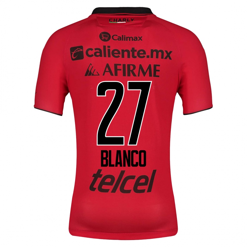 Kvinder Domingo Blanco #27 Rød Hjemmebane Spillertrøjer 2023/24 Trøje T-Shirt