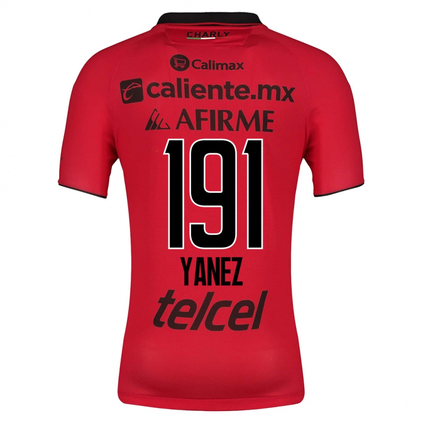 Kvinder Sebastián Yánez #191 Rød Hjemmebane Spillertrøjer 2023/24 Trøje T-Shirt