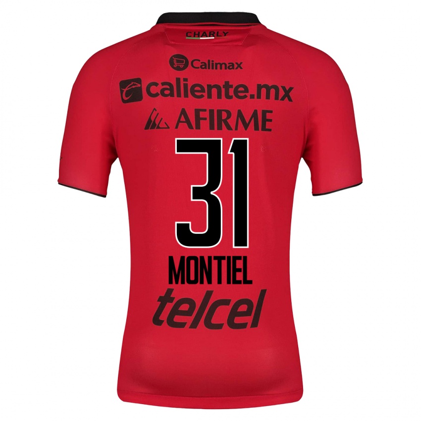 Kvinder Abril Montiel #31 Rød Hjemmebane Spillertrøjer 2023/24 Trøje T-Shirt