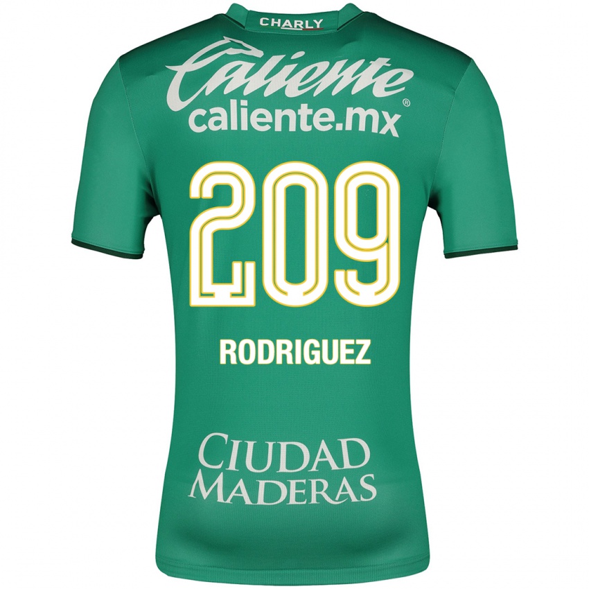 Kvinder Víctor Rodríguez #209 Grøn Hjemmebane Spillertrøjer 2023/24 Trøje T-Shirt