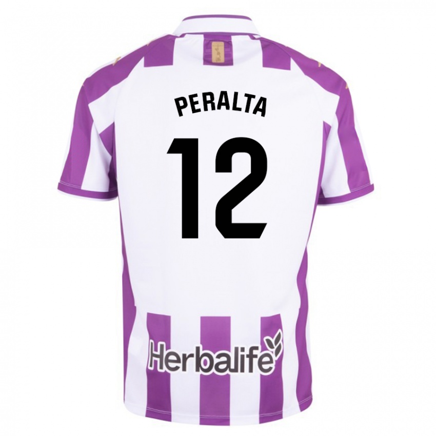 Kvinder Fernando Peralta #12 Lilla Hjemmebane Spillertrøjer 2023/24 Trøje T-Shirt