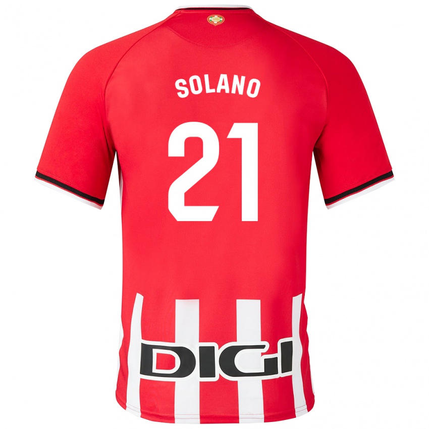 Kvinder Bibiane Schulze-Solano #21 Rød Hjemmebane Spillertrøjer 2023/24 Trøje T-Shirt