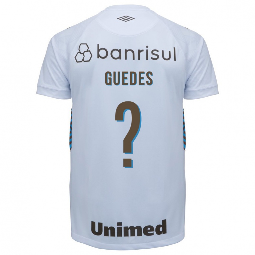 Kvinder Guilherme Guedes #0 Hvid Udebane Spillertrøjer 2023/24 Trøje T-Shirt