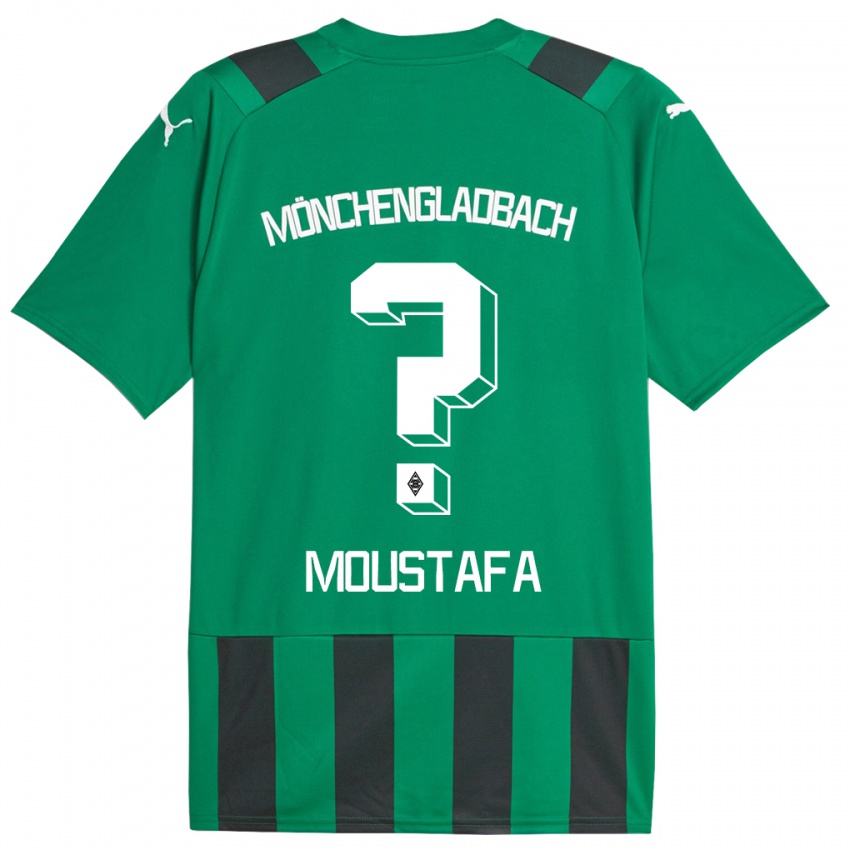 Kvinder Seif Ashraf Moustafa #0 Sort Grøn Udebane Spillertrøjer 2023/24 Trøje T-Shirt